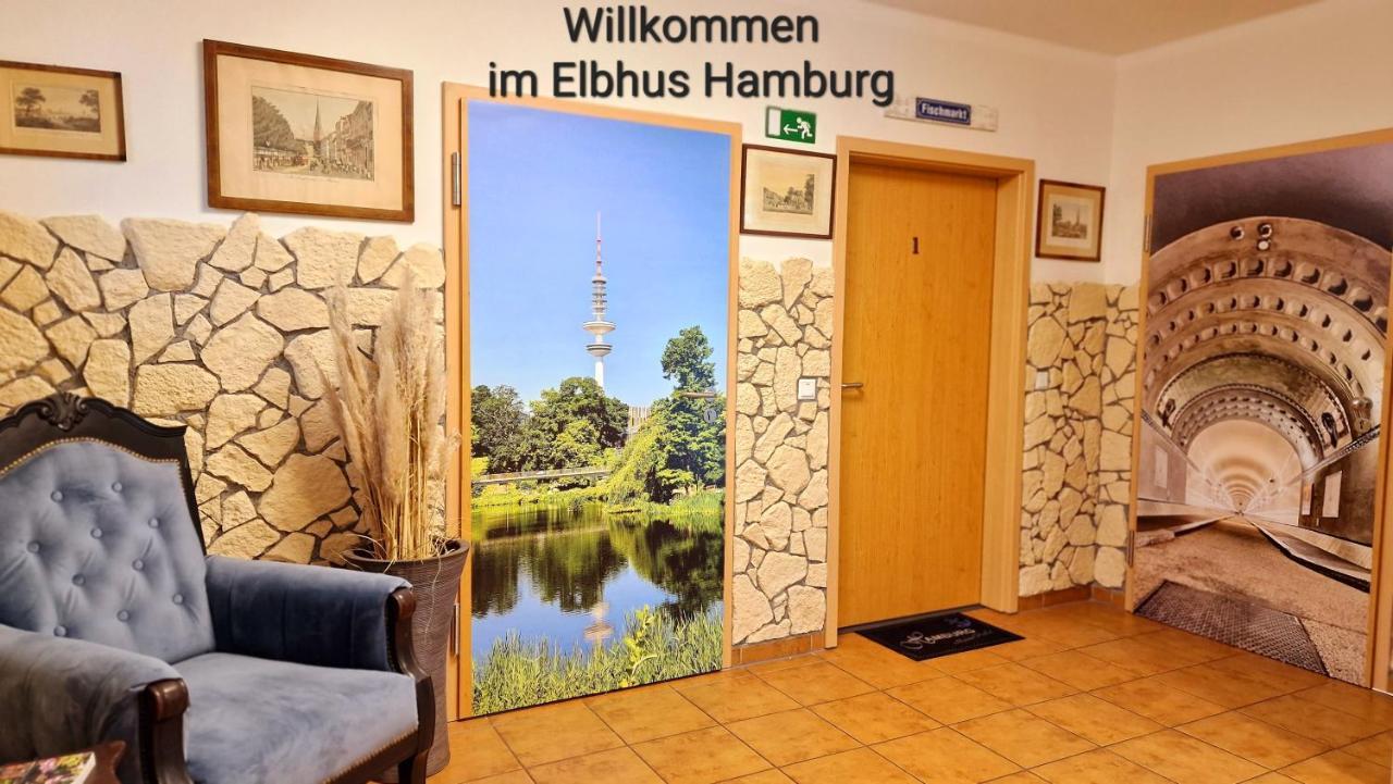 Elbhus Hamburg Apartment Luaran gambar